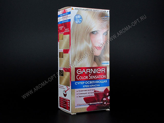 Garnier Color Sensation 910 Краска 910 пепел.плат.блонд