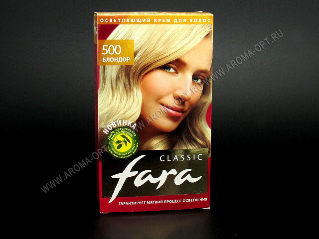 500 Fara блонд краска д/вол.