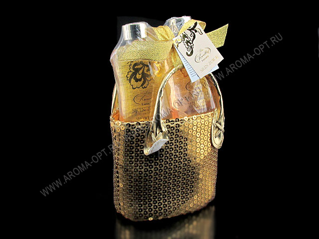 F08 Подарочный набор Skin juice(гель д/душа,шампунь увл.,мочалка)