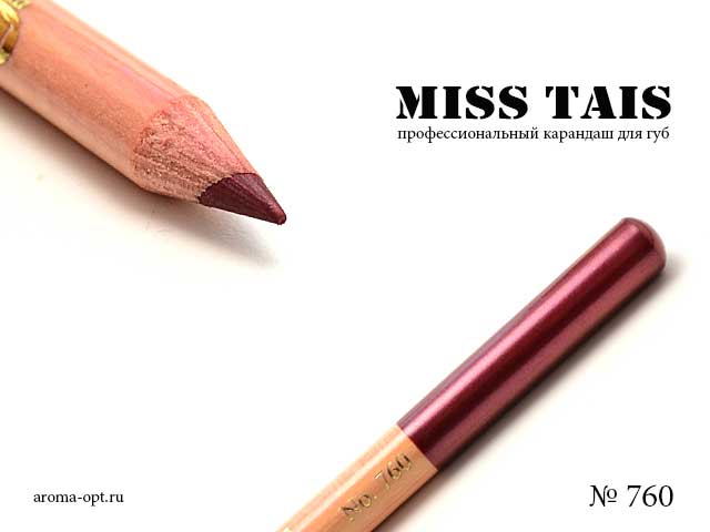 760 карандаш Miss Tais для губ
