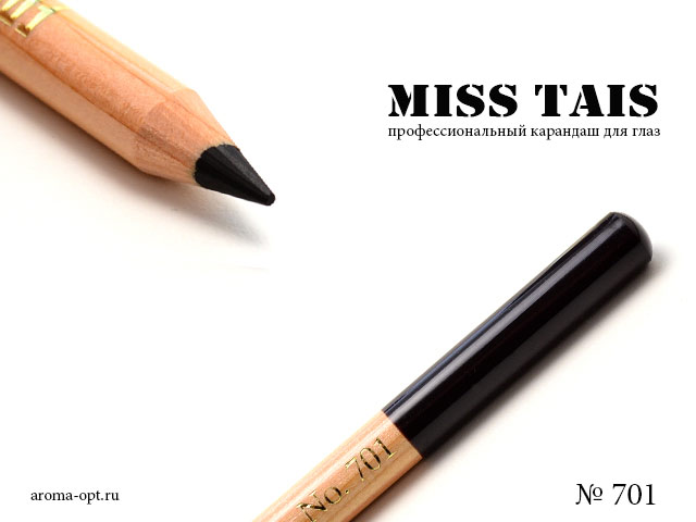 701 карандаш Miss Tais для глаз черный