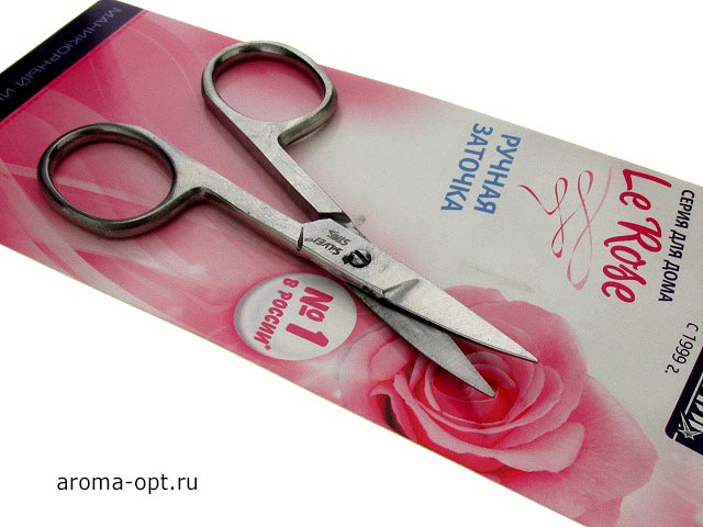 Le Rose НСС 2 ножницы для ногтей, изогнутое лезвие