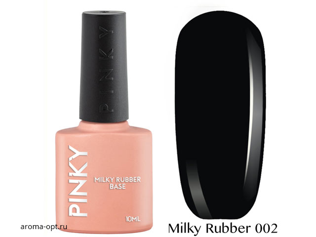 02 Pinky Milky Rubber Base 10ml молочная база Черная