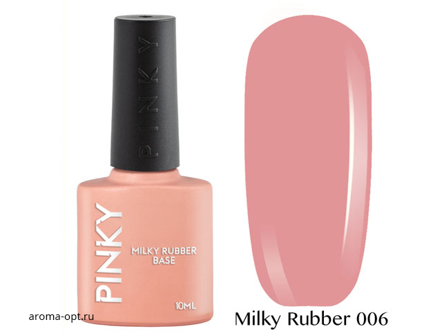06 Pinky Milky Rubber Base 10ml молочная база